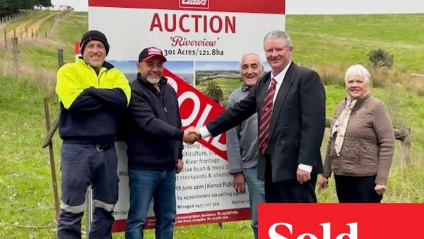 Bass Coast farm auction attracts a crowd after 100 years of ownership