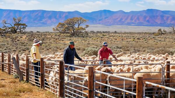 Hammer time in the SA outback with 123 years of history under the gavel