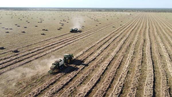 Scale NT property Rocktear Park geared-up for high-volume hay production