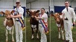 17-year-old who grew up milking cows parades her way to victory in nationals