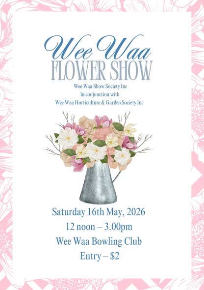 Wee Waa Flower Show