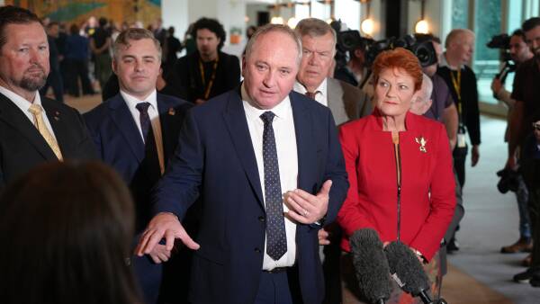 "Nothing to fear": Joyce's message to farmers as One Nation rattles old guard